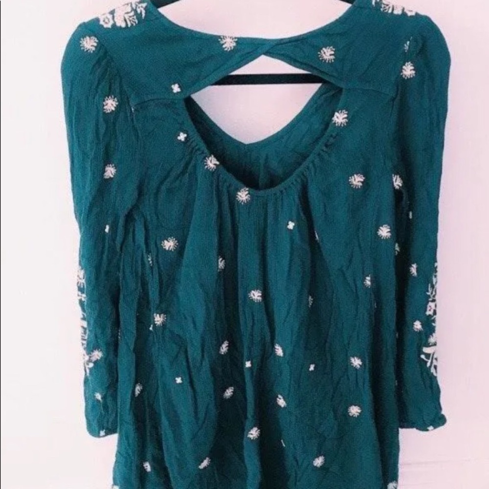 Free People Sweet Tennessee Embroidered Mini Dress - Picture 11 of 12